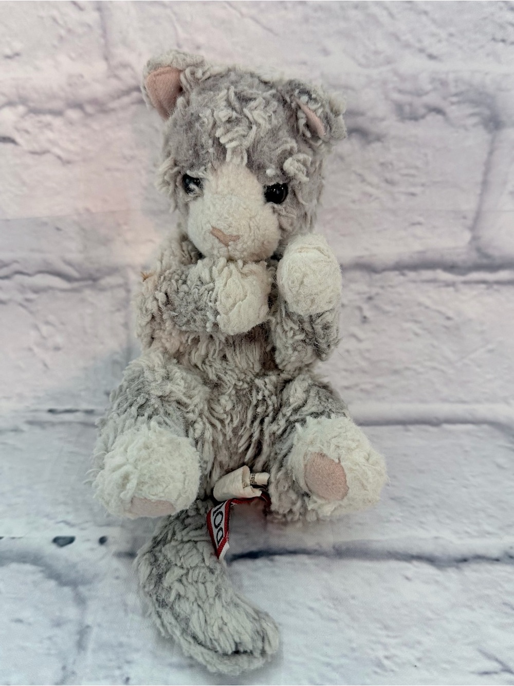 Douglas Lil Baby Gray Kitten Plush 6"